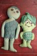 画像1: ct-190605-28 Green Giant & Little Sprout / 1970's Pillow Doll Set (1)