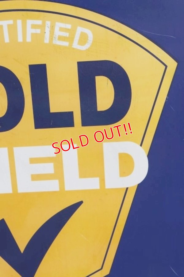 画像4: dp-190601-16 California GOLD SHIELD / Smog Check Station 1980's〜Metal Sign