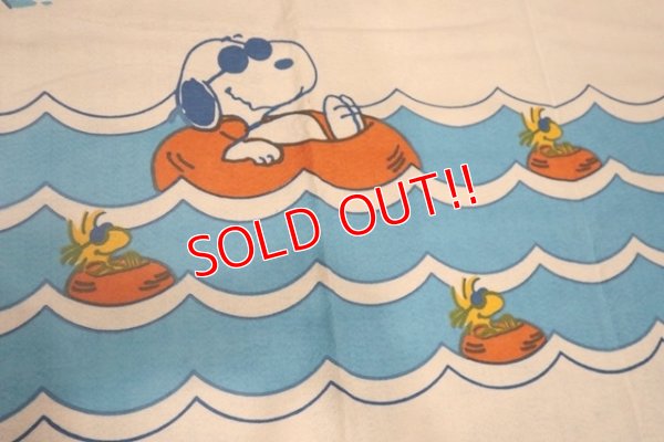 画像4: ct-190605-70 Snoopy & Woodstock / Chatham 1970's Blanket