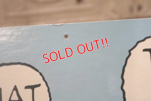 画像7: ct-190605-89 PEANUTS / McDonald's 1990 Meal Toy Cardboard Sign "Lucy& Linus"