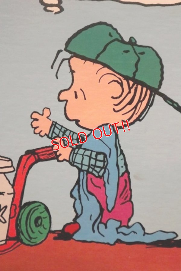 画像5: ct-190605-89 PEANUTS / McDonald's 1990 Meal Toy Cardboard Sign "Lucy& Linus"