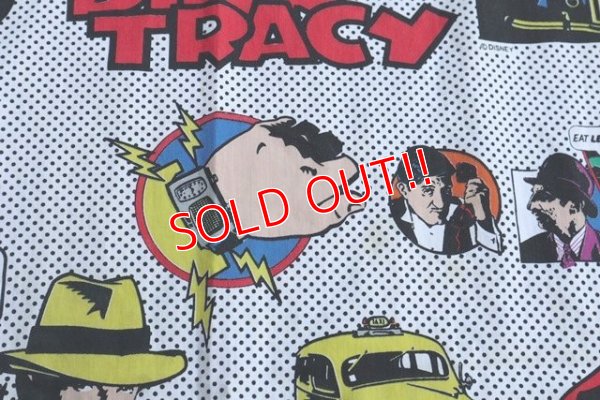 画像6: ct-190605-44 Dick Tracy / 1990's Flat Sheet (Twin)