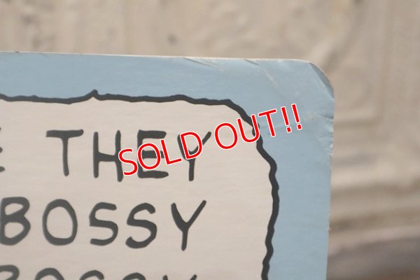 画像6: ct-190605-89 PEANUTS / McDonald's 1990 Meal Toy Cardboard Sign "Lucy& Linus"