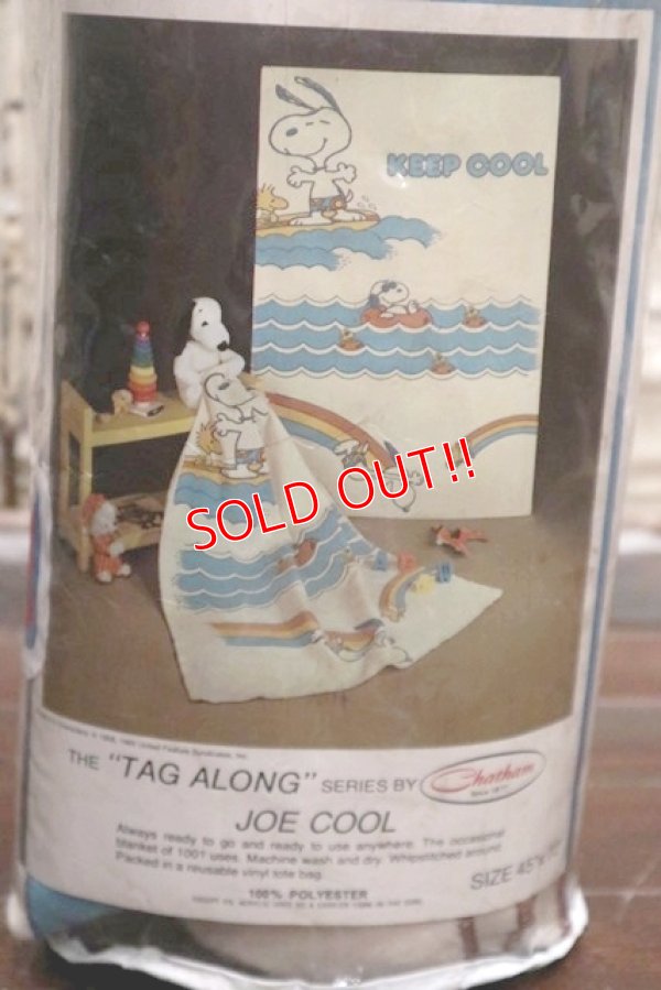 画像12: ct-190605-70 Snoopy & Woodstock / Chatham 1970's Blanket