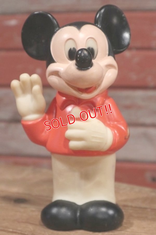画像1: ct-190605-48 Mickey Mouse / Gabriel 1978 Rubber Doll