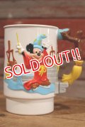 ct-190605-56 Mickey Mouse / Walt Disney's World On Ice 1990's Plastic Mug