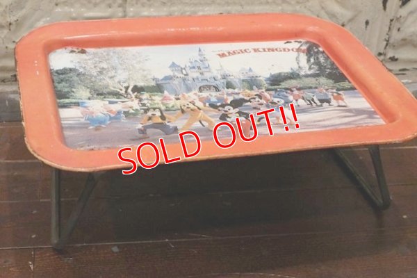 画像10: ct-190605-15 Walt Disney's / MAGIC KINGDOM 1970's Kid's Table