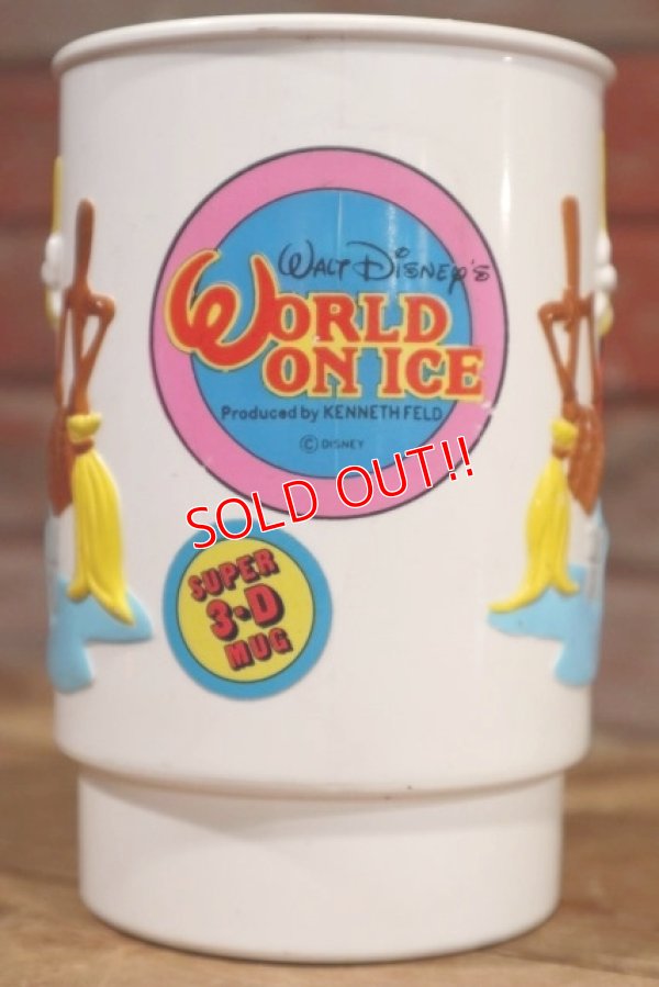 画像4: ct-190605-56 Mickey Mouse / Walt Disney's World On Ice 1990's Plastic Mug