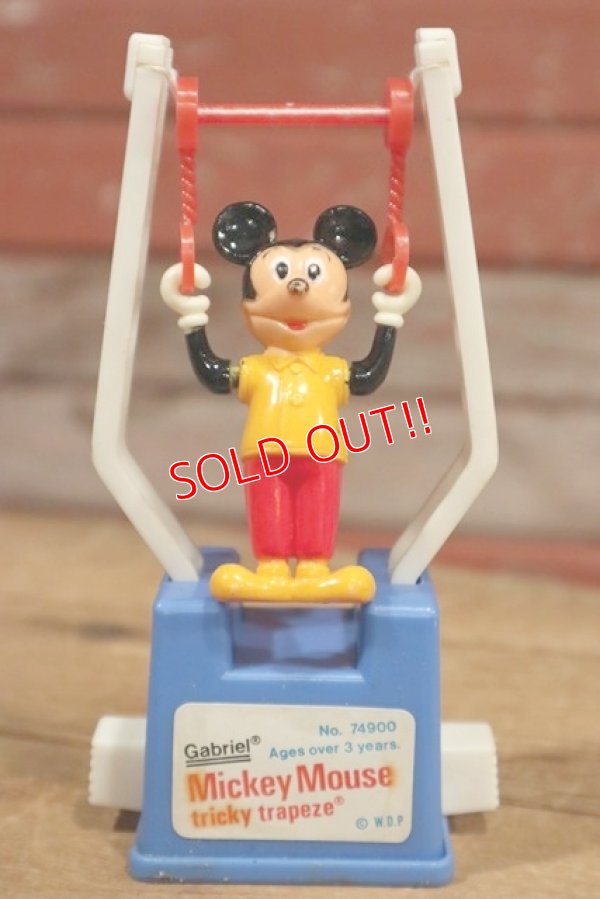 画像1: ct-190605-53 Mickey Mouse / Gabriel 1970's tricky trapeze