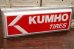 画像1: dp-190508-11 KUMHO TIRES / 1980's〜Hanging Sign (1)