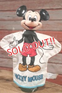 ct-190605-60 Mickey Mouse / 1970's Hand Puppet