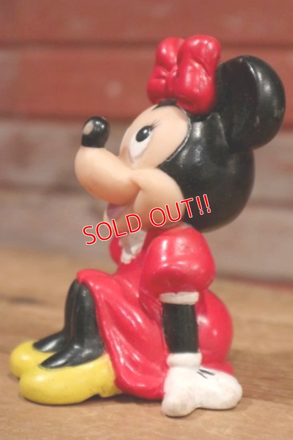 画像3: ct-190605-47 Minnie Mouse / 1990's Soft Vinyl Figure