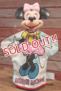 ct-190605-62 Minnie Mouse / 1970's Hand Puppet