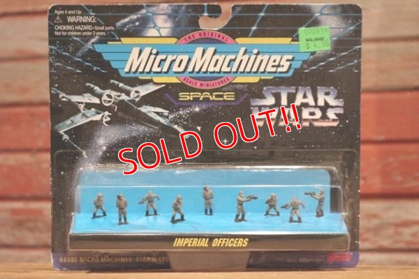 画像1: ct-190701-09 STAR WARS / Galoob 1990's Micro Machines "Imperial Officers"