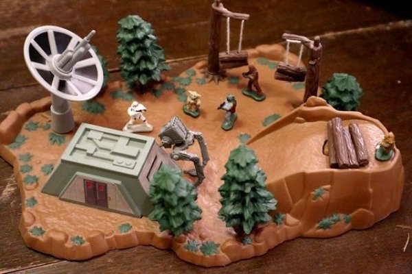 画像2: ct-190701-07 STAR WARS / Galoob 1990's Micro Machines "ENDOR" from Return of the Jedi