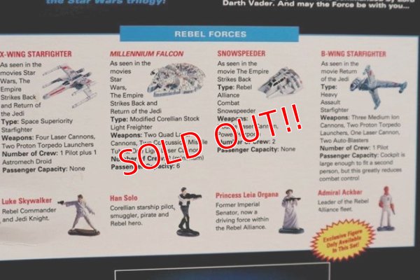 画像9: ct-190701-08 STAR WARS / Galoob 1990's Micro Machines "Rebel Force Gift Set"