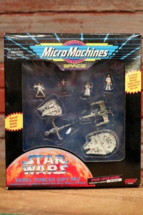 画像1: ct-190701-08 STAR WARS / Galoob 1990's Micro Machines "Rebel Force Gift Set"