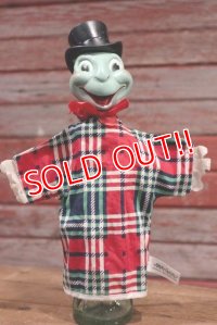 ct-190701-17 Jiminy Cricket / 1950's Hand Puppet