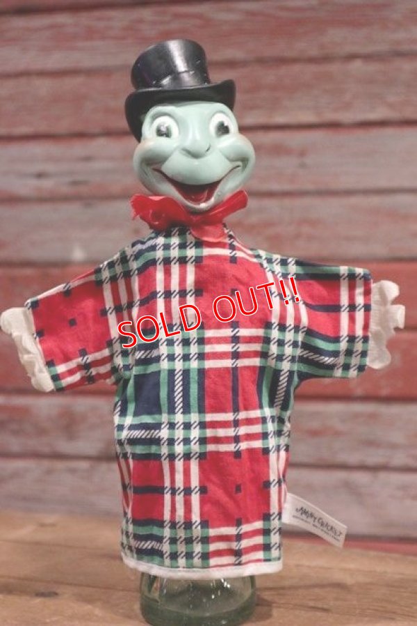 画像1: ct-190701-17 Jiminy Cricket / 1950's Hand Puppet