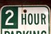 画像2: dp-190701-34 Road Sign "2 HOUR PARKING" (2)