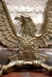 画像2: dp-190522-02 Vintage Brass Eagle Candle Holder (2)