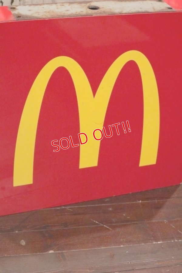 画像2: dp-190701-39 【PRICE DOWN!!】McDonald's / Store Display Sign