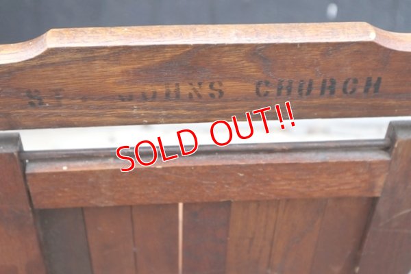 画像7: dp-190701-17 Vintage Wood Folding Chair