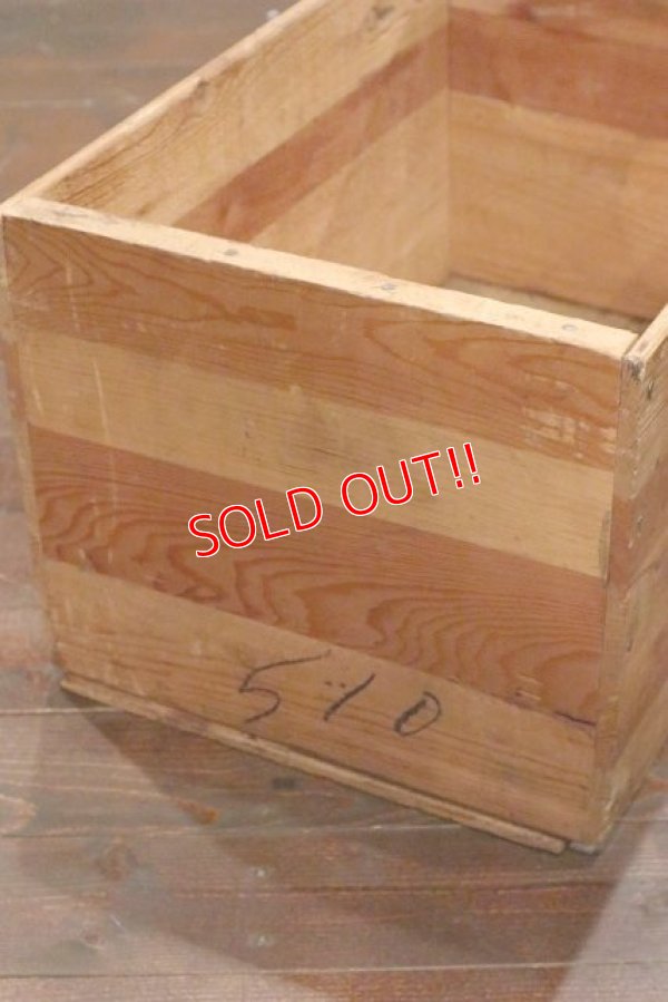 画像6: dp-190701-12 nuchief Brand / OKANOGAN Apples Vintage Wood Box