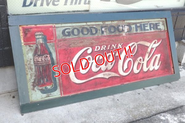 画像1: dp-190701-06 Coca Cola / 1935 Metal Sign