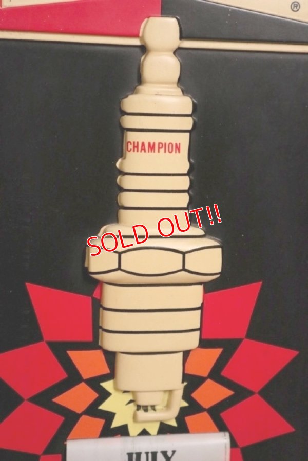 画像3: dp-190701-44 CHAMPION / Spark Plug 1980's Calendar