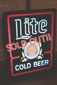 dp-190701-41 Miller Lite Beer / 1980's Lighted Sign