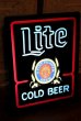 画像1: dp-190701-41 Miller Lite Beer / 1980's Lighted Sign (1)