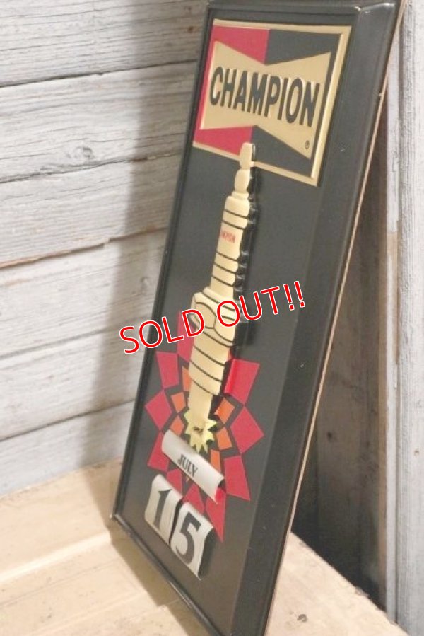 画像5: dp-190701-44 CHAMPION / Spark Plug 1980's Calendar