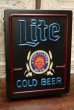 画像2: dp-190701-41 Miller Lite Beer / 1980's Lighted Sign (2)