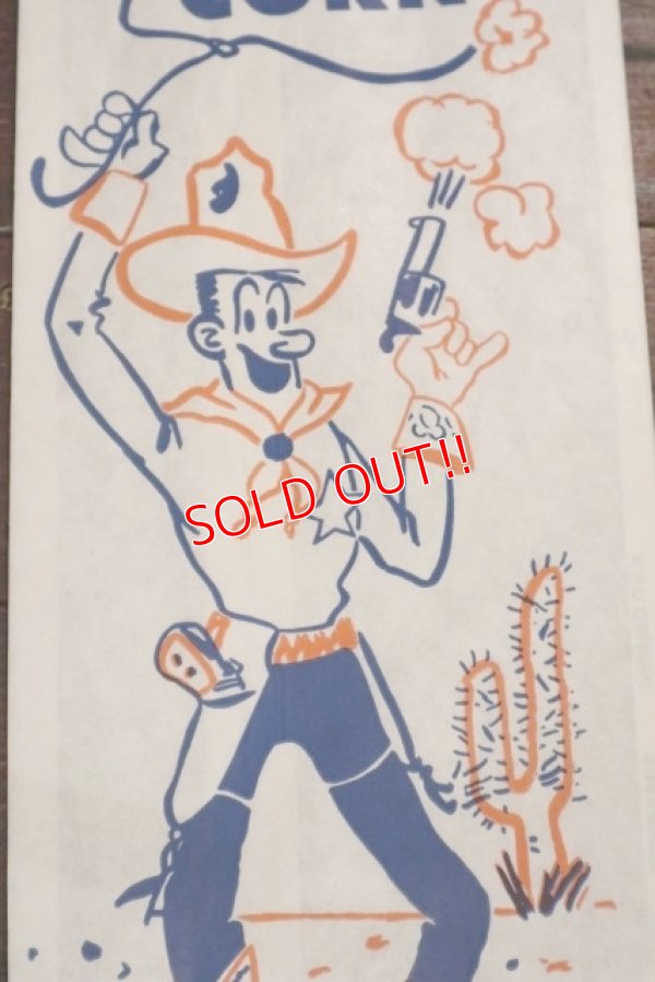 画像3: nt-190701-01 TEXAS SIZE POP CORN / Vintage Paper Bag