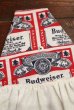 画像2: dp-130116-07 Budweiser / 1970's-1980's Waiter Towel (2)