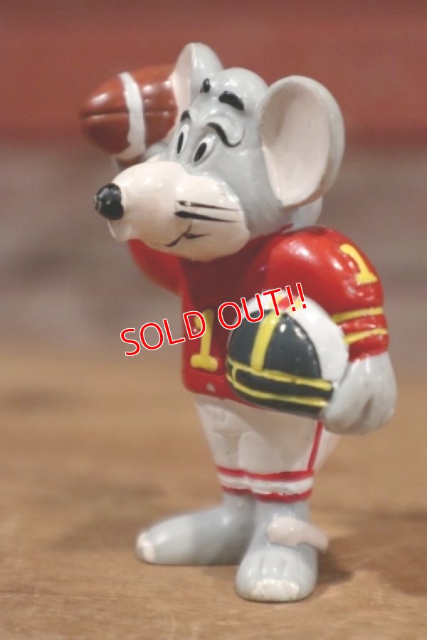 画像2: ct-140211-58 Chuck E. Cheese / 1986 PVC "Football"