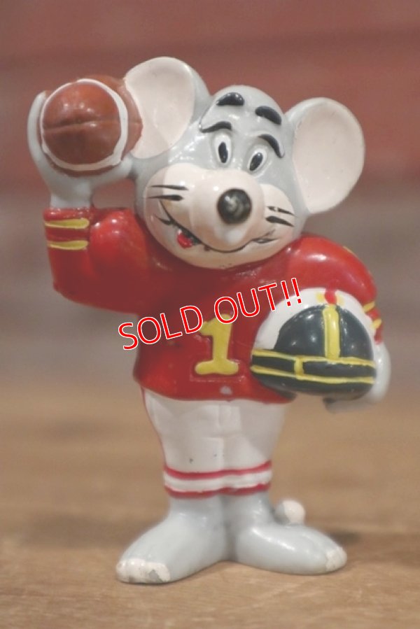 画像1: ct-140211-58 Chuck E. Cheese / 1986 PVC "Football"