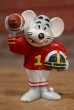 画像1: ct-140211-58 Chuck E. Cheese / 1986 PVC "Football" (1)