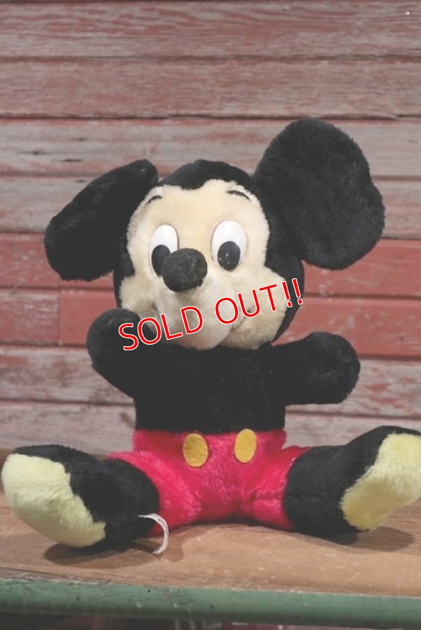 画像1: nt-190701-03 Mickey Mouse / 1970's Plush Doll