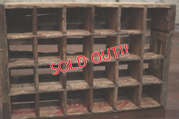 画像8: dp-190701-10 Coca Cola / 1970's Wood Drink Case