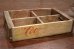 画像1: dp-190701-11 Coca Cola / 1970's Wood Drink Case (1)