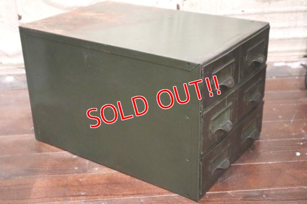 画像3: dp-190701-23 Vintage Metal Cabinet