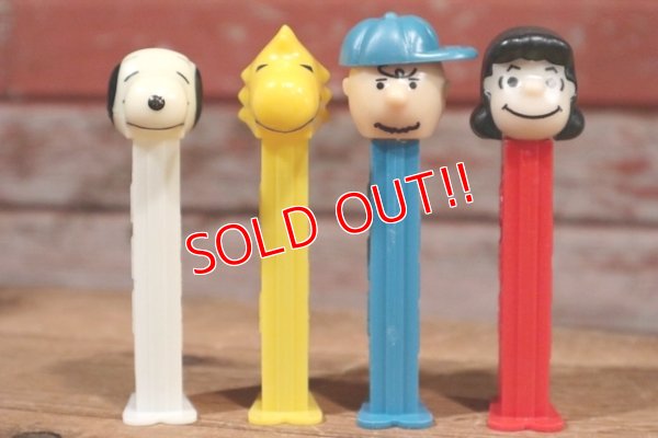 画像2: pz-130917-04 PEANUTS Gang / early 1990's PEZ Dispenser Set of 4