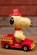 画像3: ct-190801-02 Snoopy / AVIVA 1970's Die Cast Car "Fire Engine" (3)