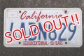 dp-190801-03 License Plate "California"