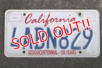 dp-190801-03 License Plate "California"