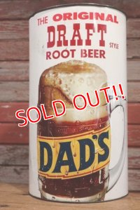 dp-190801-14 DAD'S ROOT BEER / 1970's Trash Can