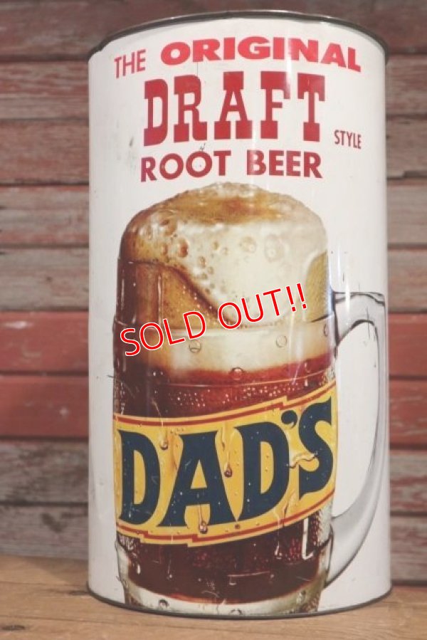 画像1: dp-190801-14 DAD'S ROOT BEER / 1970's Trash Can