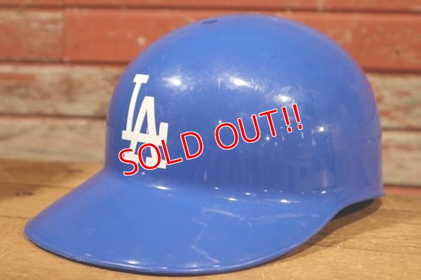 画像1: dp-190801-17 Los Angels Dodgers / 1970's Kid's Helmet